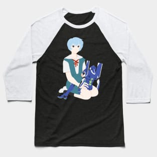 Rei & Unit-00 Baseball T-Shirt